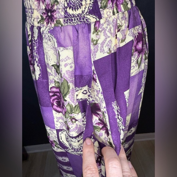 Vintage Lacy Afternoon 3-Piece Set Reversible Top NWT Pockets Skirt - Picture 4 of 16